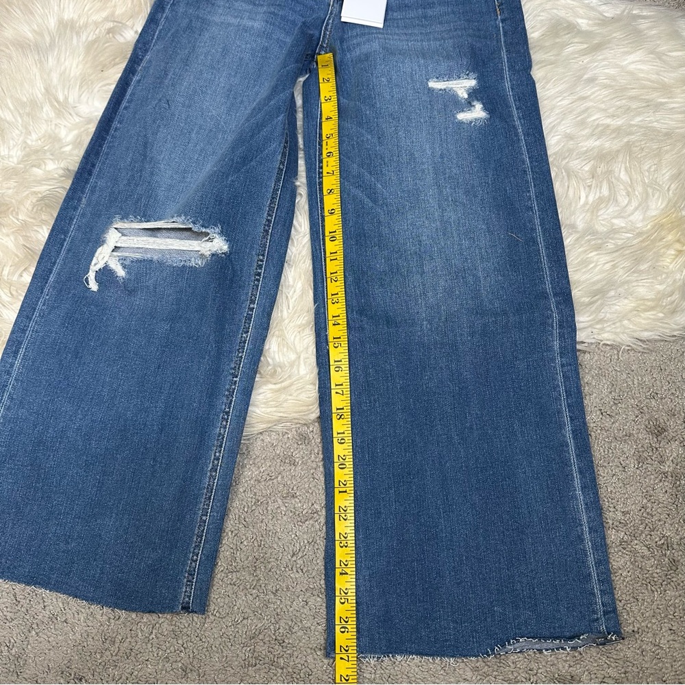 Nwt Olivia wide leg vervet distressed denim nwt - Picture 15 of 15